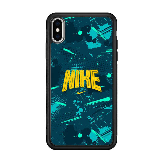 Nike Freedom Vibes iPhone Xs Max Case-Rubber Black (2D Case)-Oxvistore