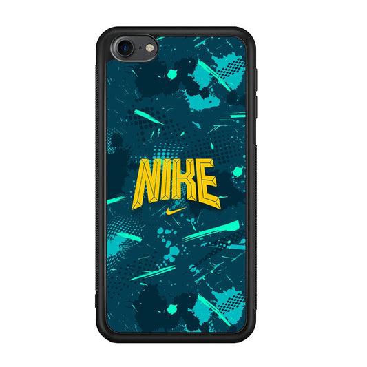Nike Freedom Vibes iPod Touch 6 Case-Rubber Black (2D Case)-Oxvistore