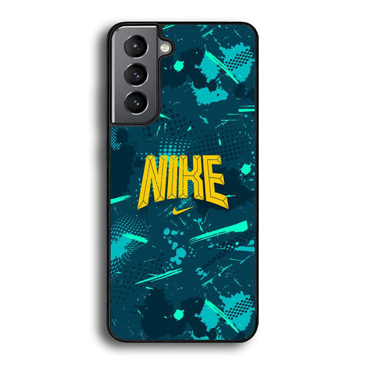 Nike Freedom Vibes Samsung Galaxy S23 Plus Case-Rubber Black (2D Case)-Oxvistore