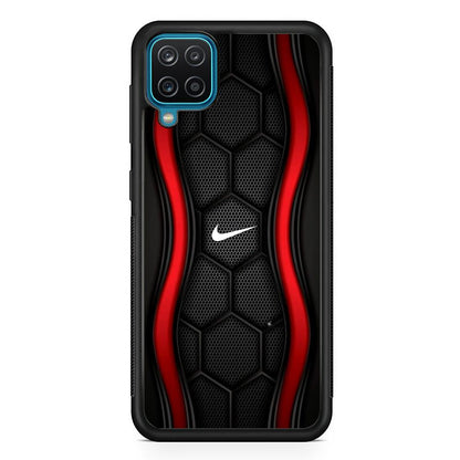 Nike Futuristic Hexagon Dome Samsung Galaxy A12 Case-Oxvistore