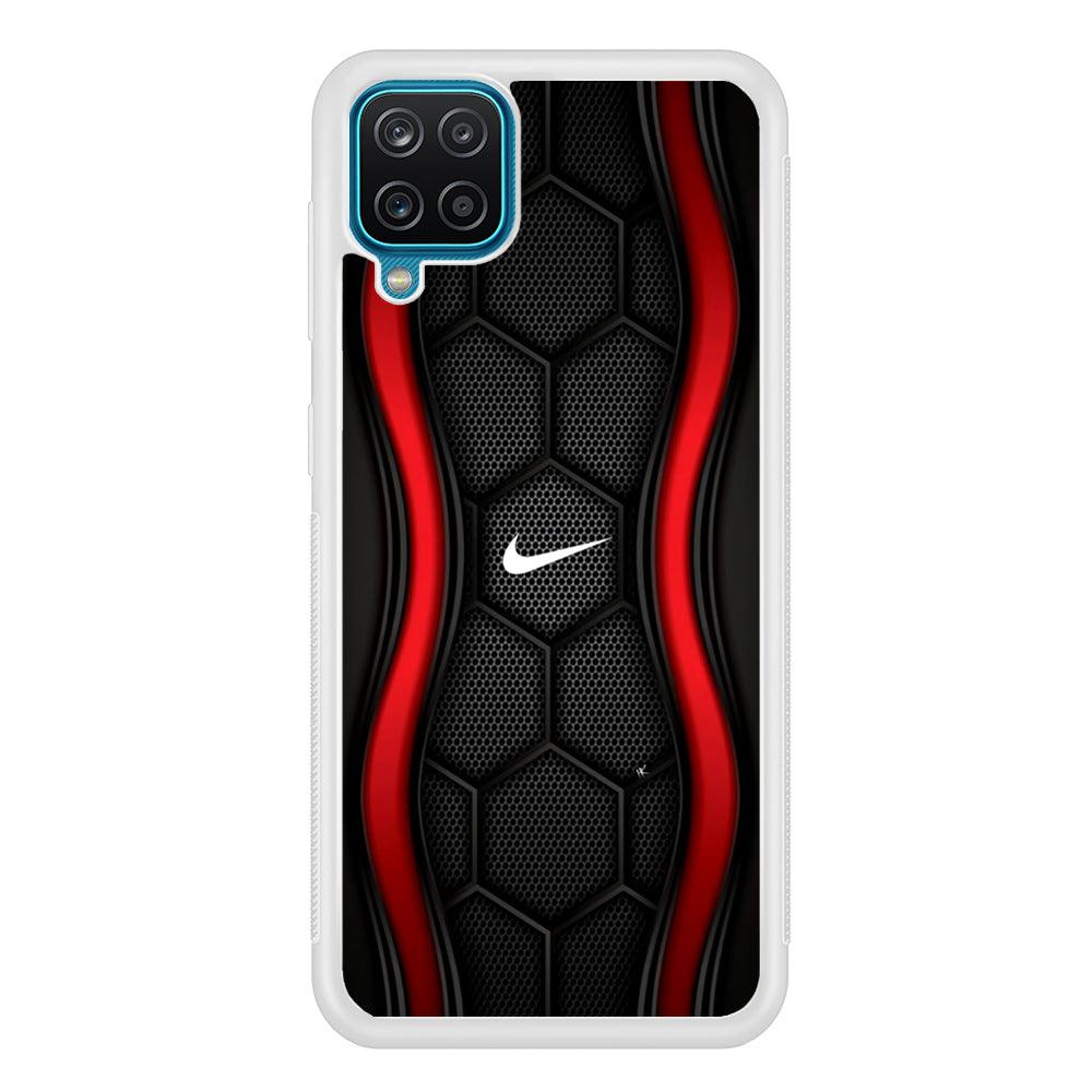 Nike Futuristic Hexagon Dome Samsung Galaxy A12 Case-Oxvistore