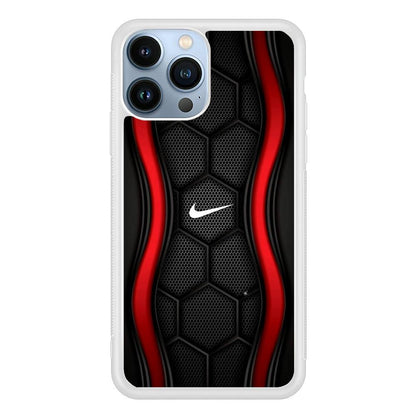 Nike Futuristic Hexagon Dome iPhone 15 Pro Max Case-Oxvistore