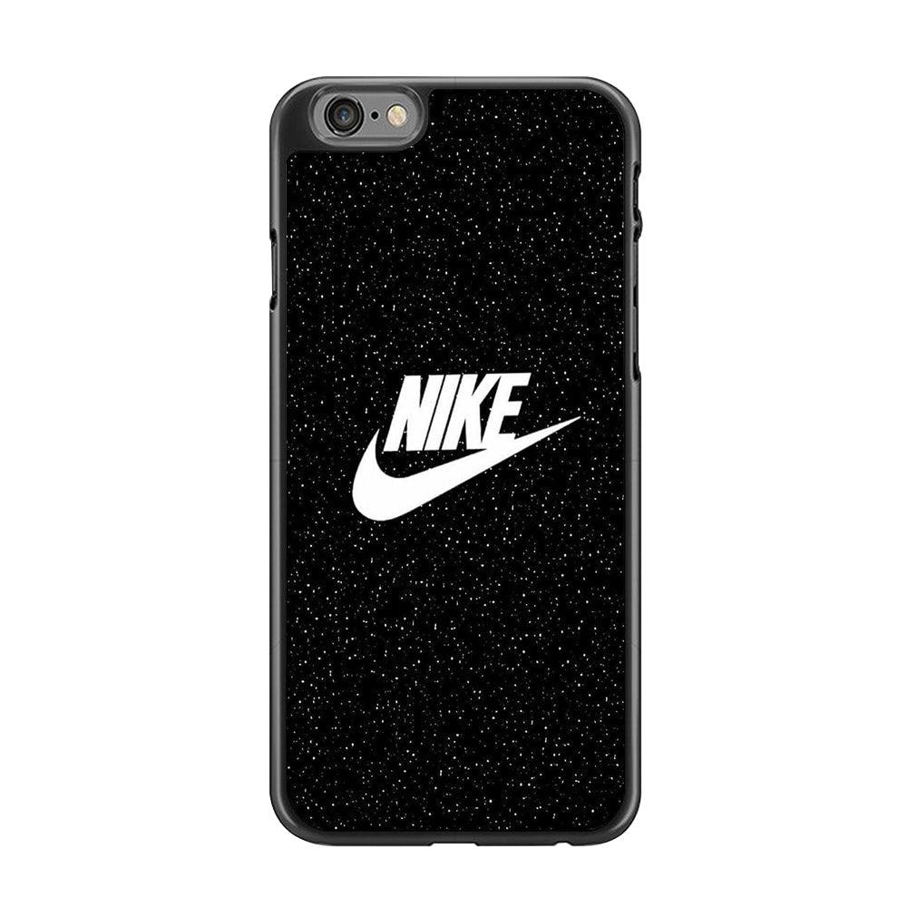 Nike Glitter Night iPhone 6 | 6s Case-Rubber Black (2D Case)-Oxvistore