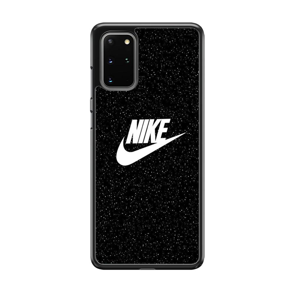 Nike Glitter Night Samsung Galaxy S20 Plus Case-Rubber Black (2D Case)-Oxvistore