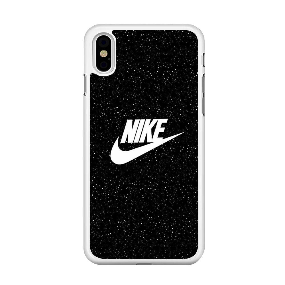 Nike Glitter Night iPhone XS Case-Oxvistore