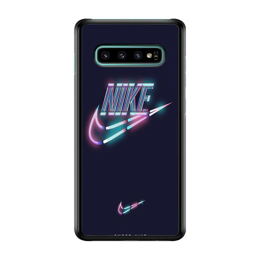 Nike Glowing Samsung Galaxy S10 Case-Oxvistore