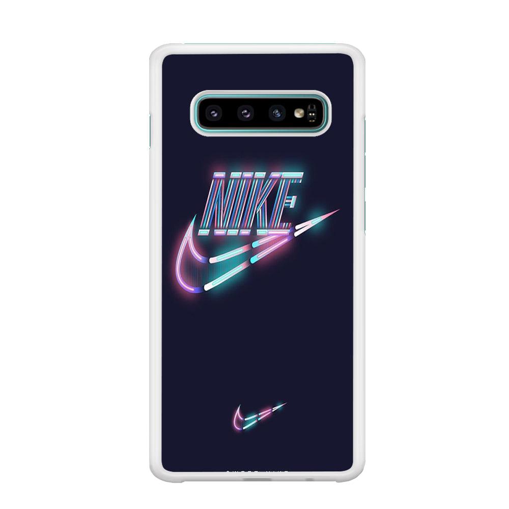 Nike Glowing Samsung Galaxy S10 Case-Oxvistore