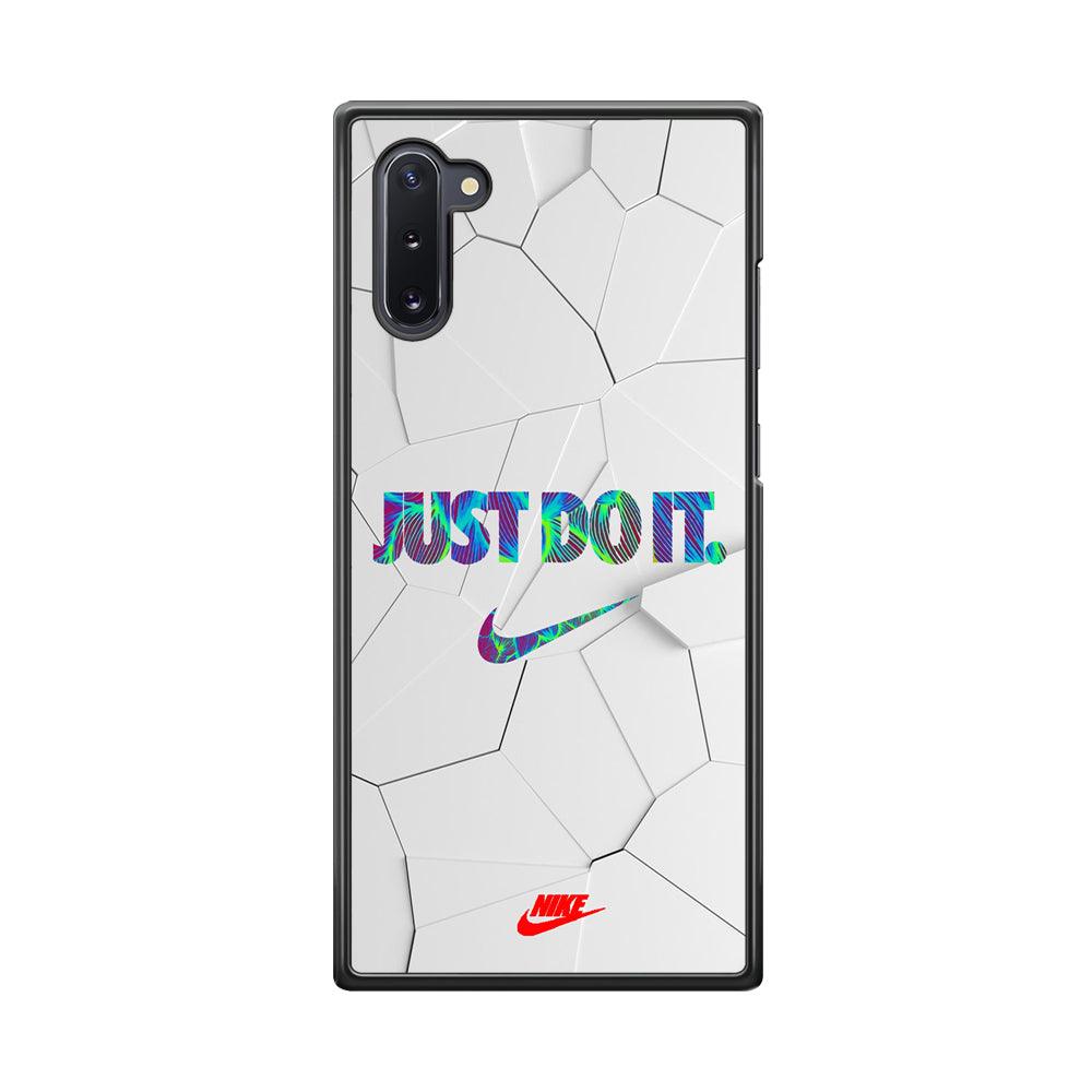 Nike Glowing Inside Samsung Galaxy Note 10 Case-Rubber Black (2D Case)-Oxvistore