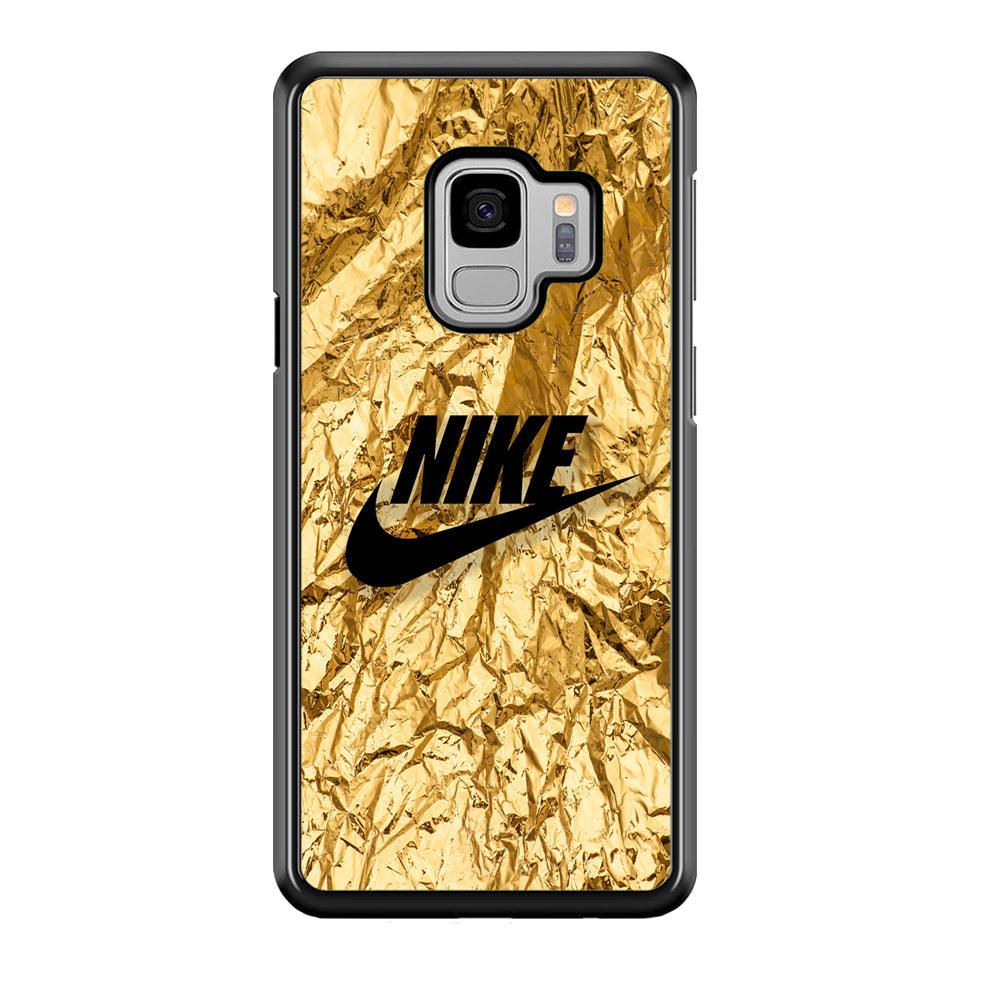 Nike Gold Paper Samsung Galaxy S9 Case-Oxvistore