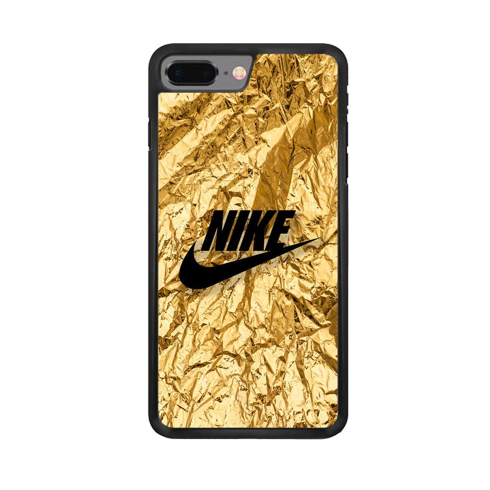 Nike Gold Paper iPhone 7 Plus Case-Oxvistore