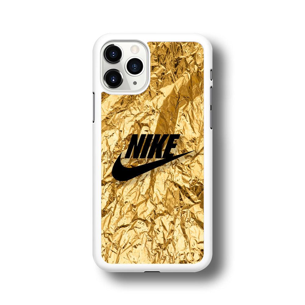 Nike Gold Paper iPhone 11 Pro Case-Oxvistore