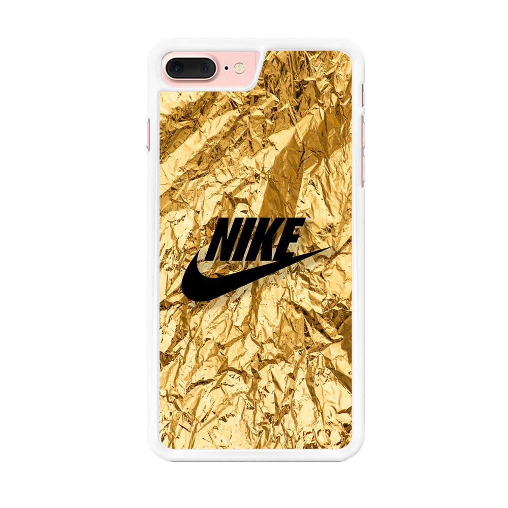 Nike Gold Paper iPhone 8 Plus Case-Oxvistore