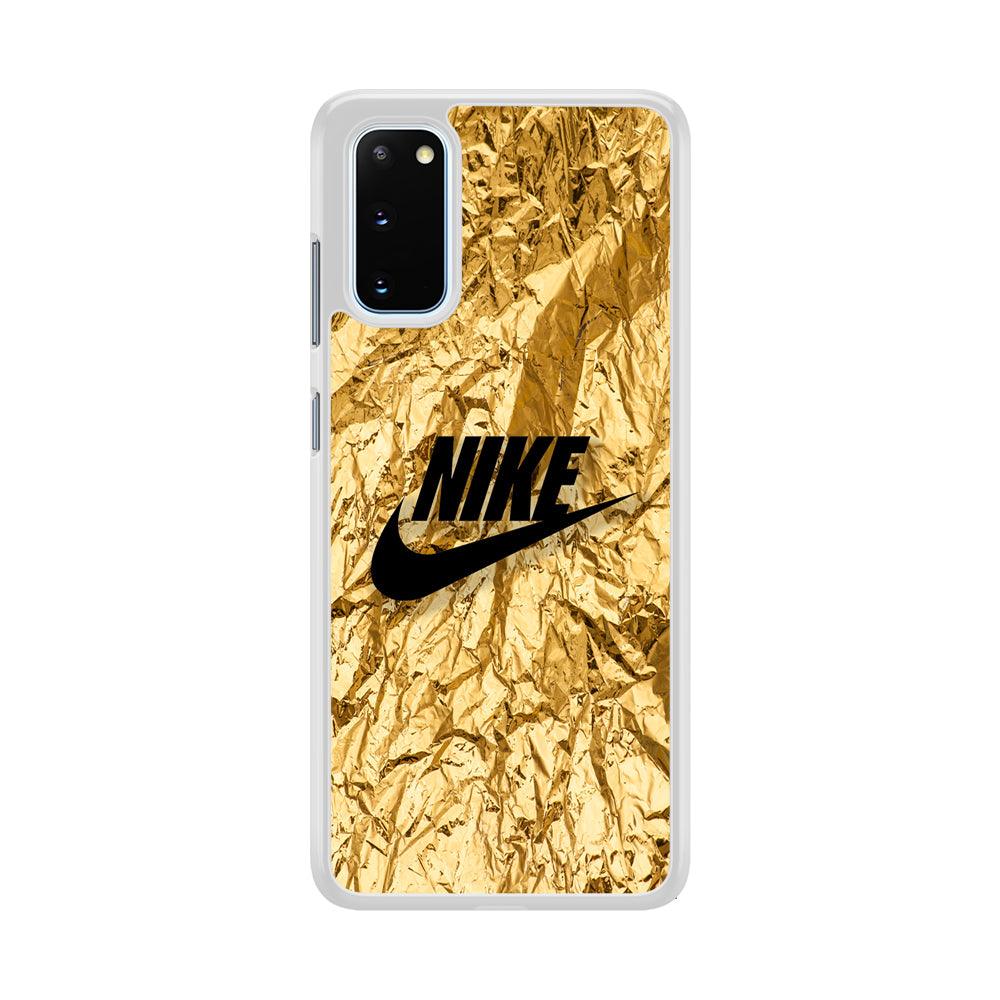 Nike Gold Paper Samsung Galaxy S20 Case-Oxvistore