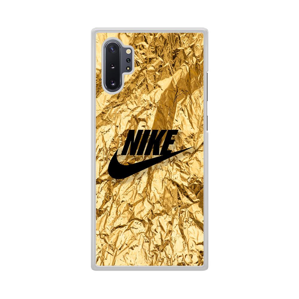 Nike Gold Paper Samsung Galaxy Note 10 Plus Case-Oxvistore