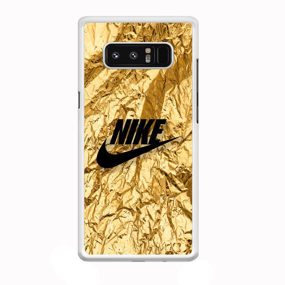 Nike Gold Paper Samsung Galaxy Note 8 Case-Oxvistore