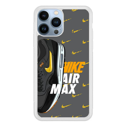 Nike Golden of Air Max iPhone 14 Pro Max Case-Oxvistore