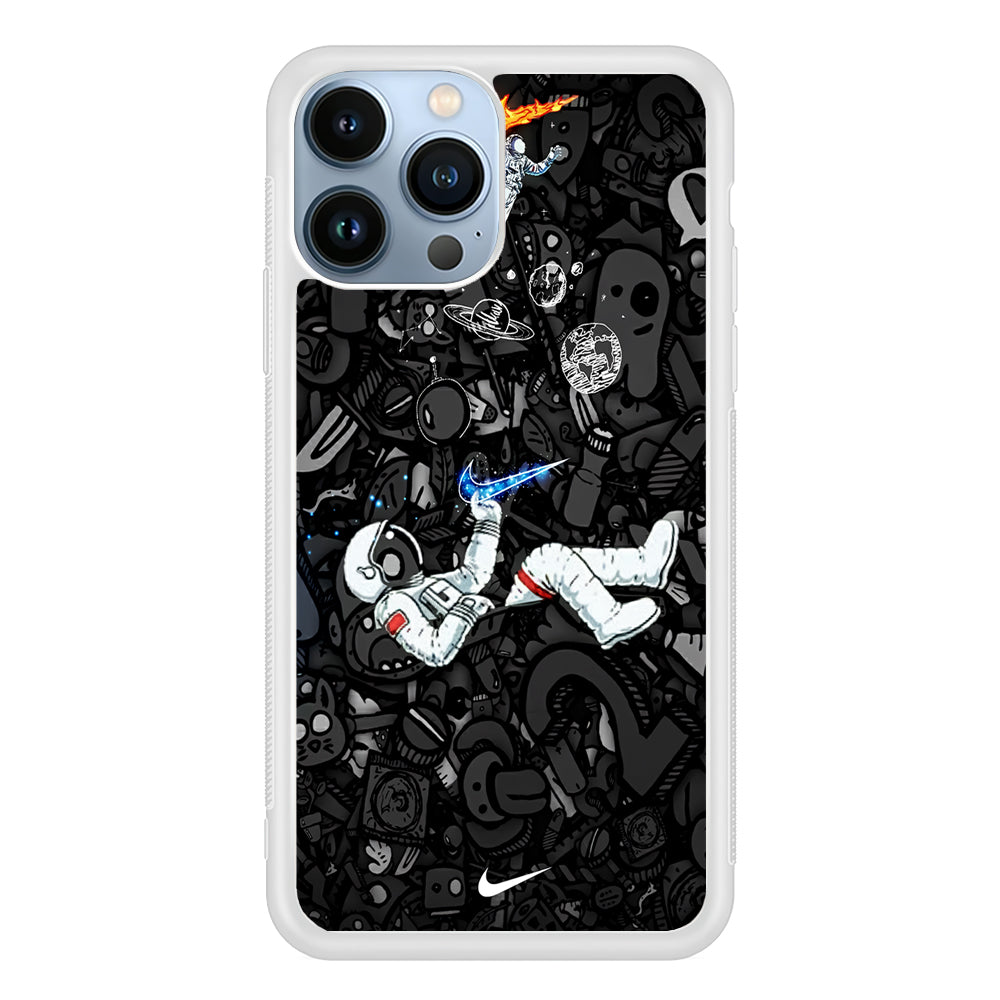 Nike Graffiti Astronaut 2D Rubber Phone Case