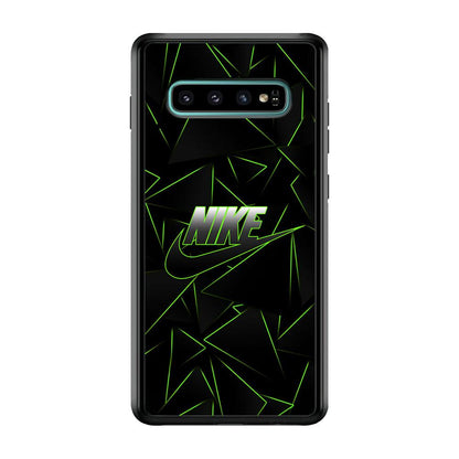 Nike Green Laser Point Samsung Galaxy S10 Plus Case-Oxvistore