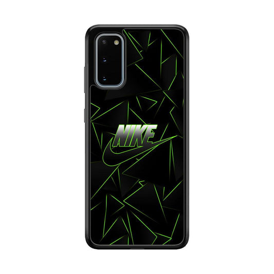 Nike Green Laser Point Samsung Galaxy S20 Case-Oxvistore