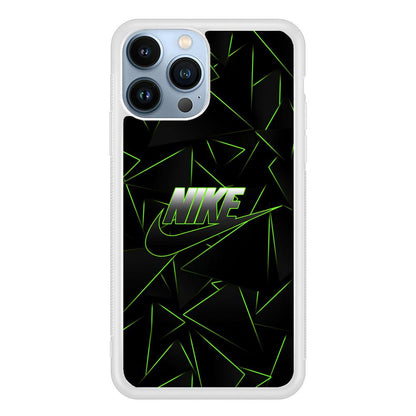 Nike Green Laser Point iPhone 13 Pro Case-Oxvistore