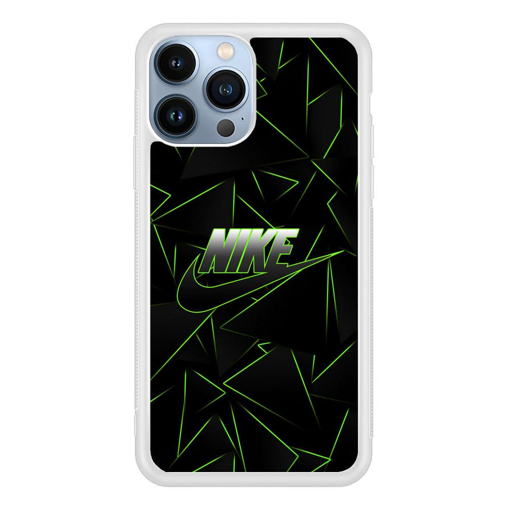 Nike Green Laser Point iPhone 15 Pro Max Case-Oxvistore