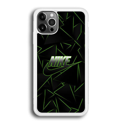 Nike Green Laser Point iPhone 12 Pro Case-Oxvistore