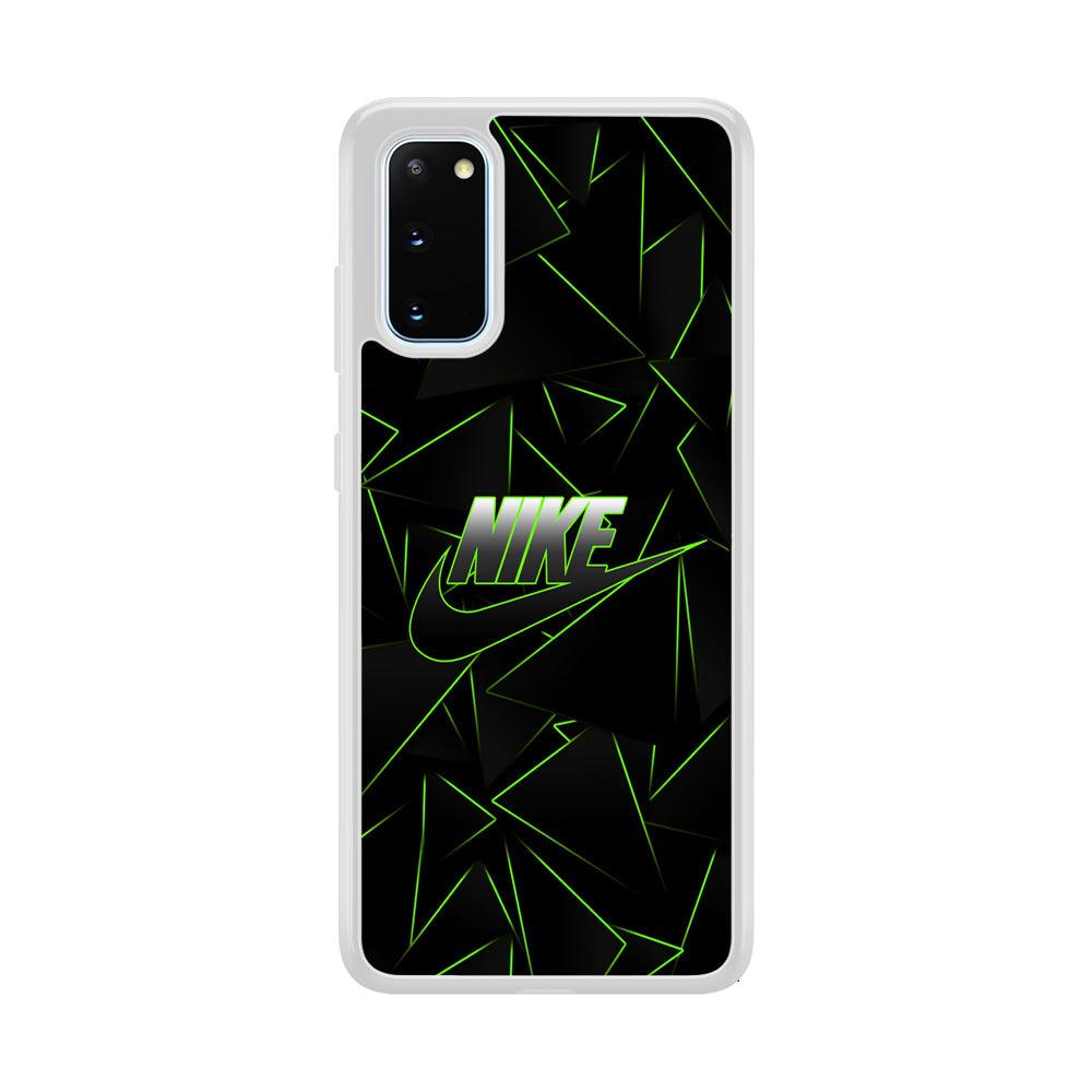 Nike Green Laser Point Samsung Galaxy S20 Case-Oxvistore