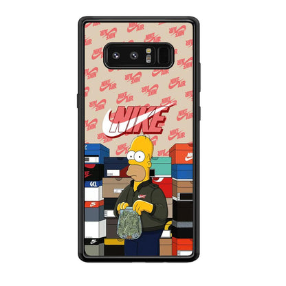 Nike Homer Spend Money Samsung Galaxy Note 8 Case-Oxvistore