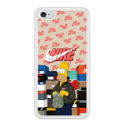 Nike Homer Spend Money iPhone 6 Plus | 6s Plus Case-Oxvistore