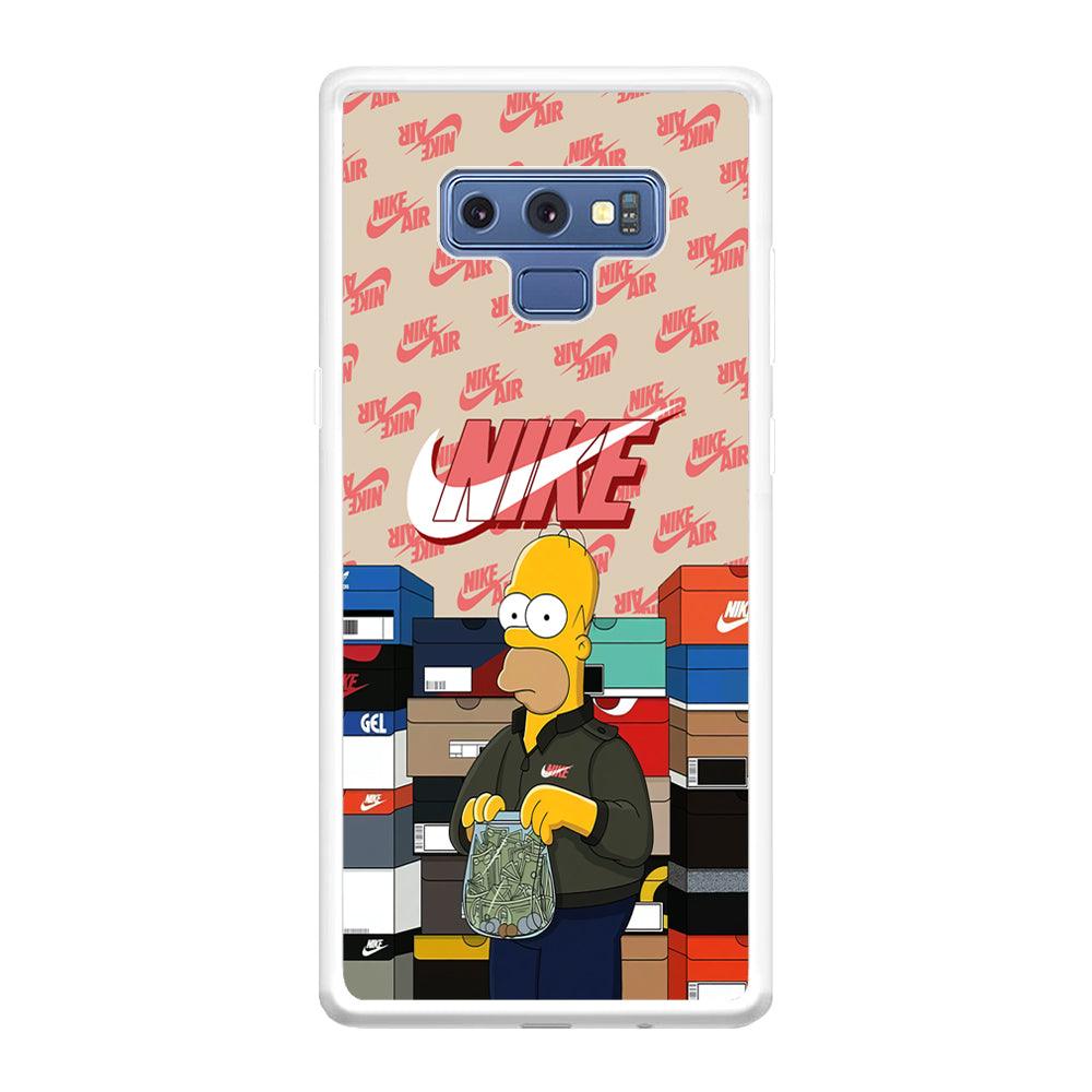 Nike Homer Spend Money Samsung Galaxy Note 9 Case-Oxvistore