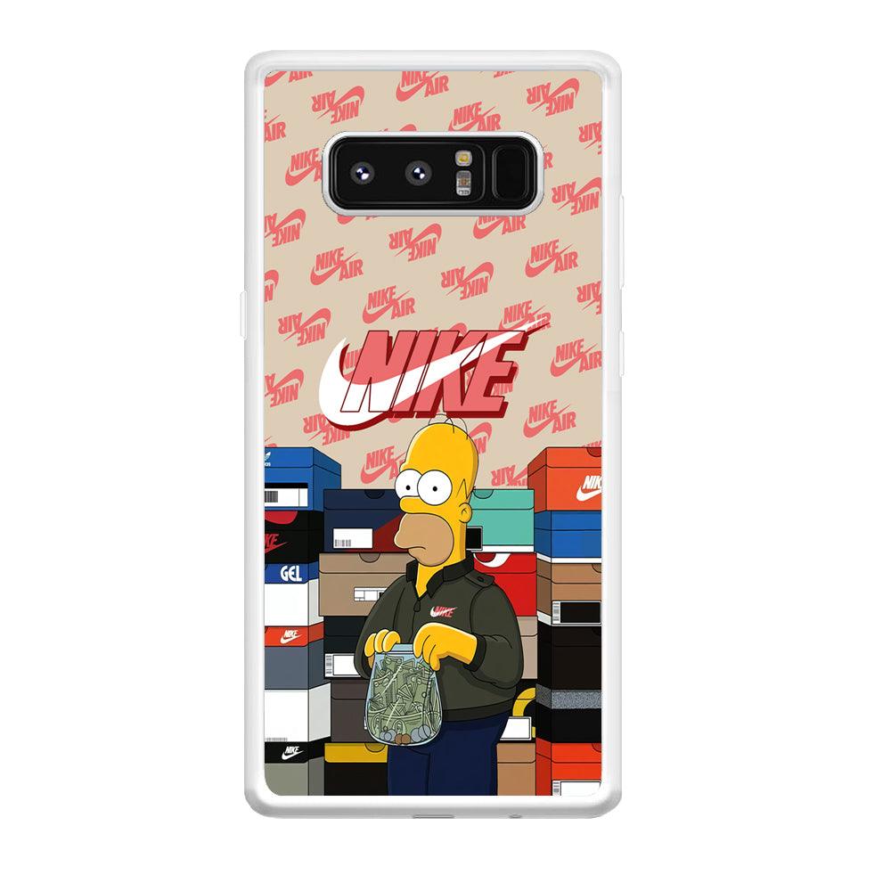 Nike Homer Spend Money Samsung Galaxy Note 8 Case-Oxvistore