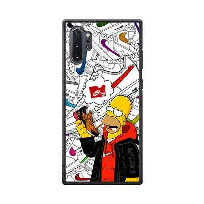 Nike Homer's Dream Samsung Galaxy Note 10 Plus Case-Oxvistore