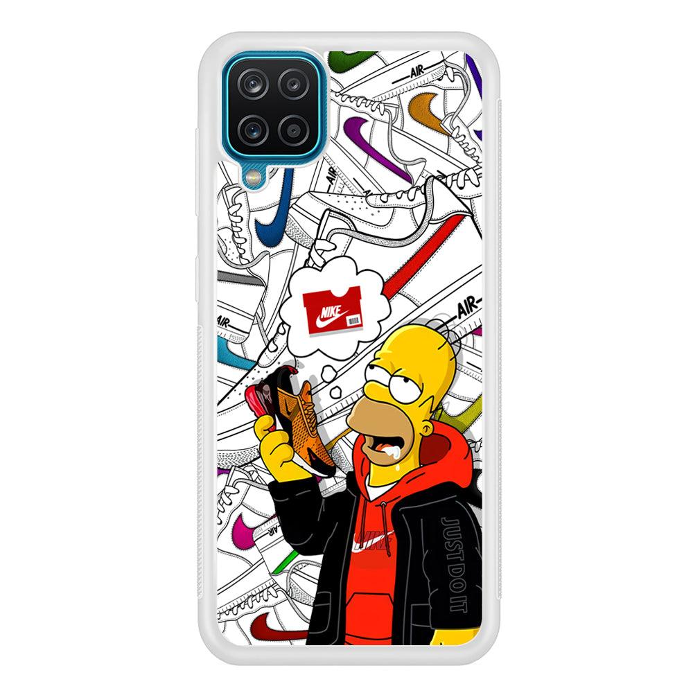 Nike Homer's Dream Samsung Galaxy A12 Case-Oxvistore