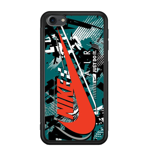 Nike Horizon Flag iPod Touch 6 Case-Rubber Black (2D Case)-Oxvistore