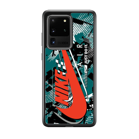 Nike Horizon Flag Samsung Galaxy S20 Ultra Case-Rubber Black (2D Case)-Oxvistore