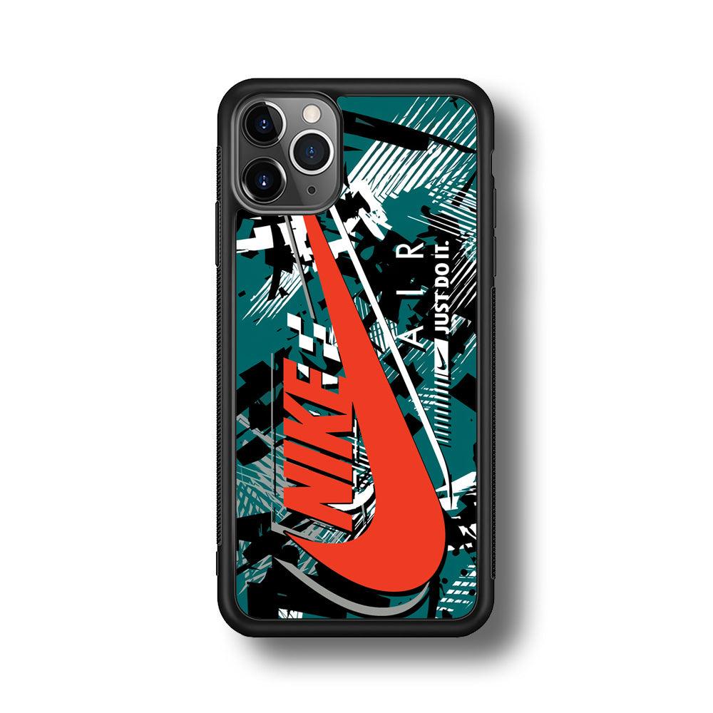 Nike Horizon Flag iPhone 11 Pro Max Case-Rubber Black (2D Case)-Oxvistore