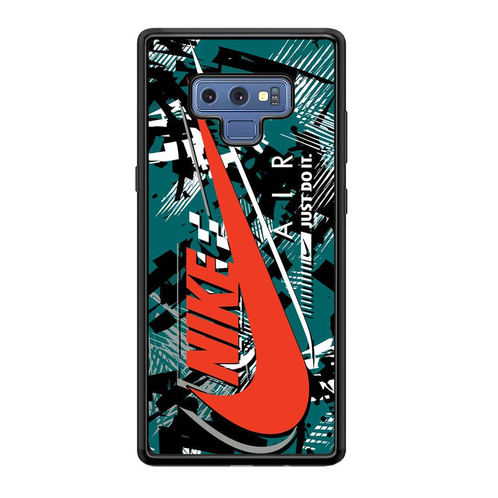 Nike Horizon Flag Samsung Galaxy Note 9 Case-Rubber Black (2D Case)-Oxvistore