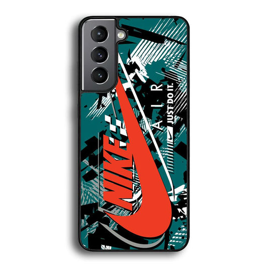 Nike Horizon Flag Samsung Galaxy S22 Plus Case-Rubber Black (2D Case)-Oxvistore