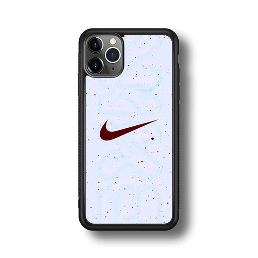 Nike Invisible Shadow iPhone 11 Pro Max Case-Rubber Black (2D Case)-Oxvistore