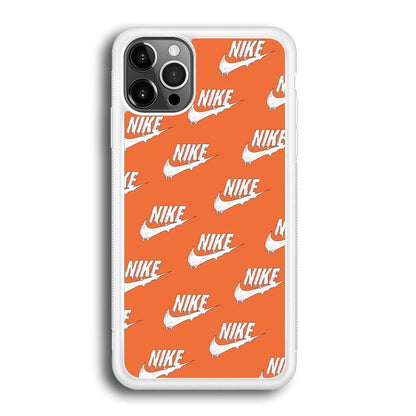 Nike Juice Creamy Orange iPhone 12 Pro Case-Oxvistore