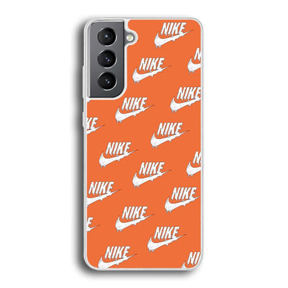 Nike Juice Creamy Orange Samsung Galaxy S21 Plus Case-Oxvistore