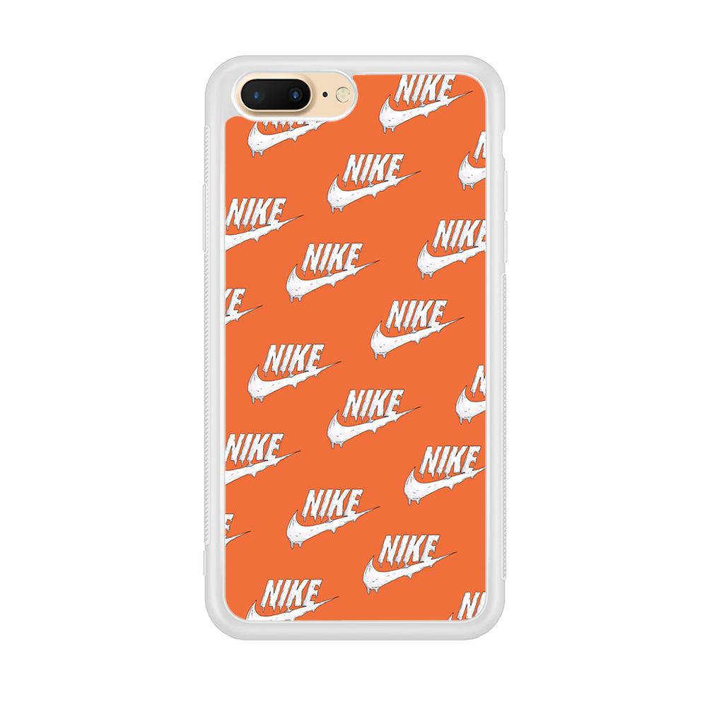 Nike Juice Creamy Orange iPhone 8 Plus Case-Oxvistore