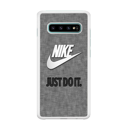 Nike Just Do It Paper Samsung Galaxy S10 Case-Oxvistore