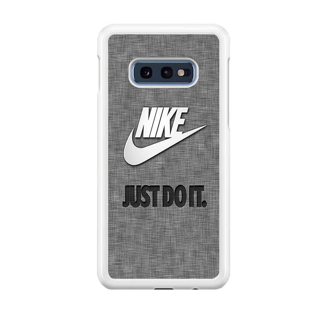 Nike Just Do It Paper Samsung Galaxy S10E Case-Oxvistore