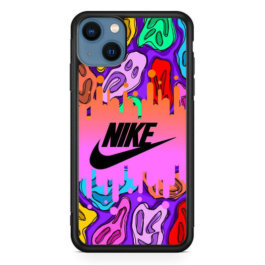 Nike Keep The Expression iPhone 14 Case-Rubber Black (2D Case)-Oxvistore