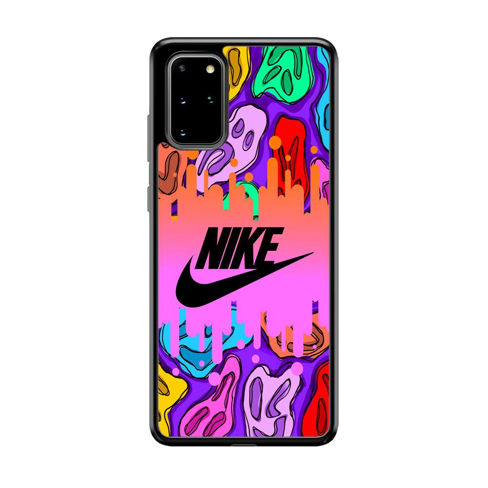 Nike Keep The Expression Samsung Galaxy S20 Plus Case-Rubber Black (2D Case)-Oxvistore