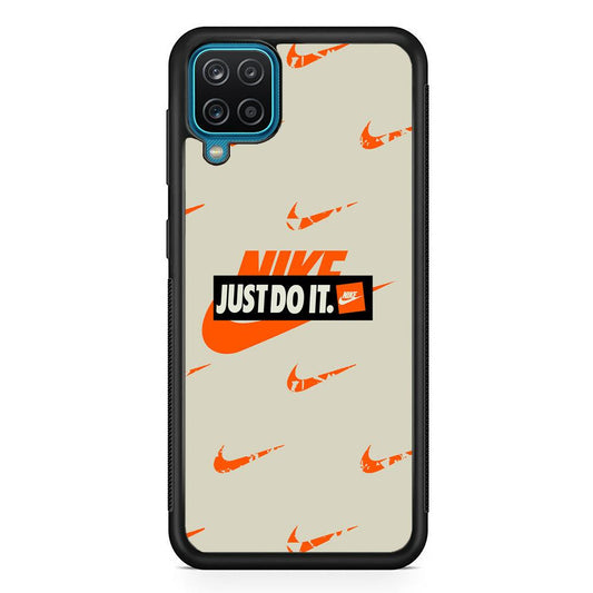 Nike Layer of Emblem Samsung Galaxy A12 Case-Oxvistore