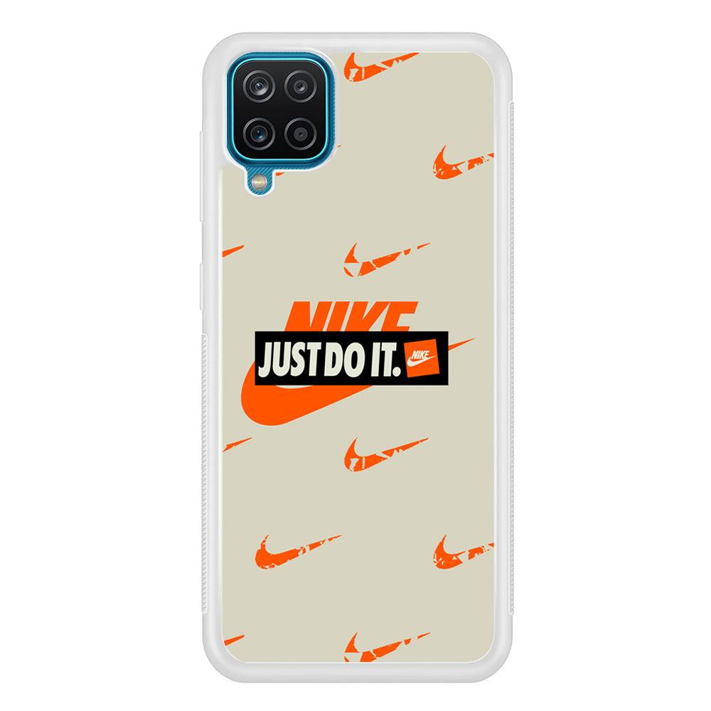 Nike Layer of Emblem Samsung Galaxy A12 Case-Oxvistore