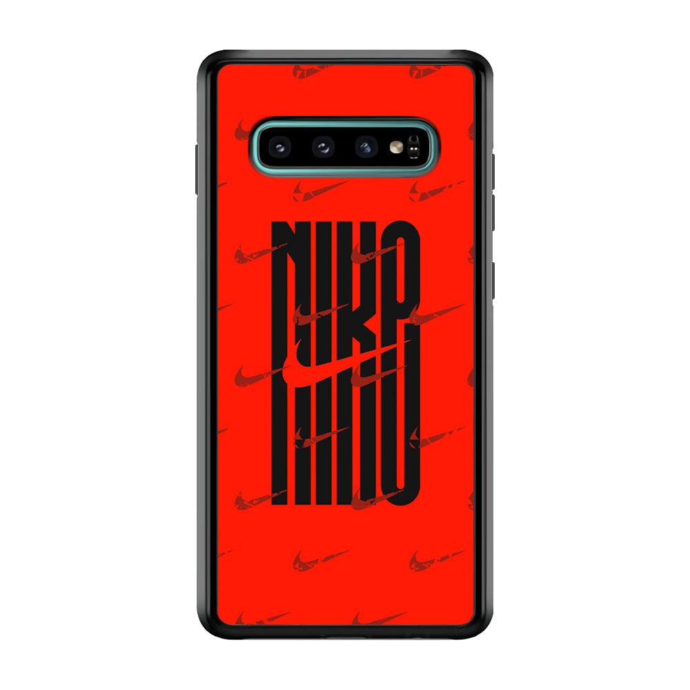 Nike Light Up The Red Samsung Galaxy S10 Plus Case-Oxvistore