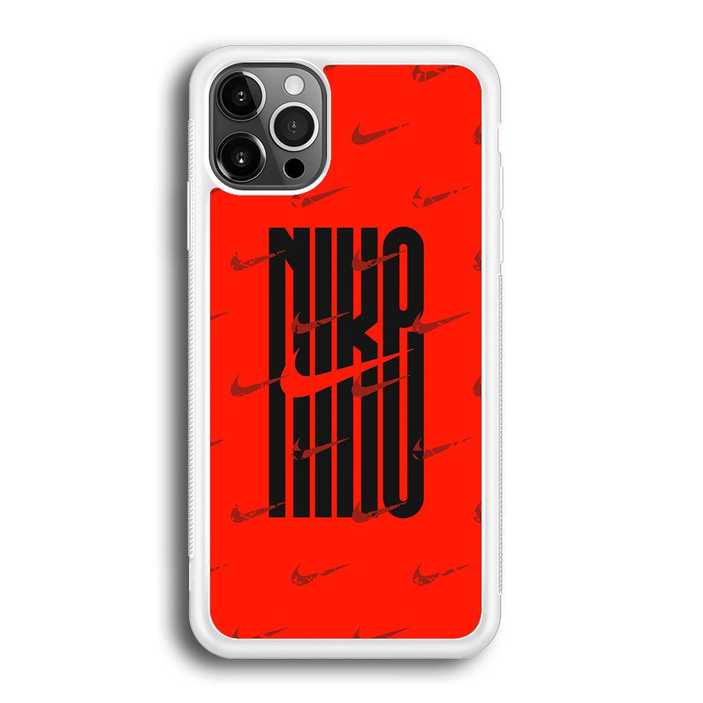 Nike Light Up The Red iPhone 12 Pro Case-Oxvistore